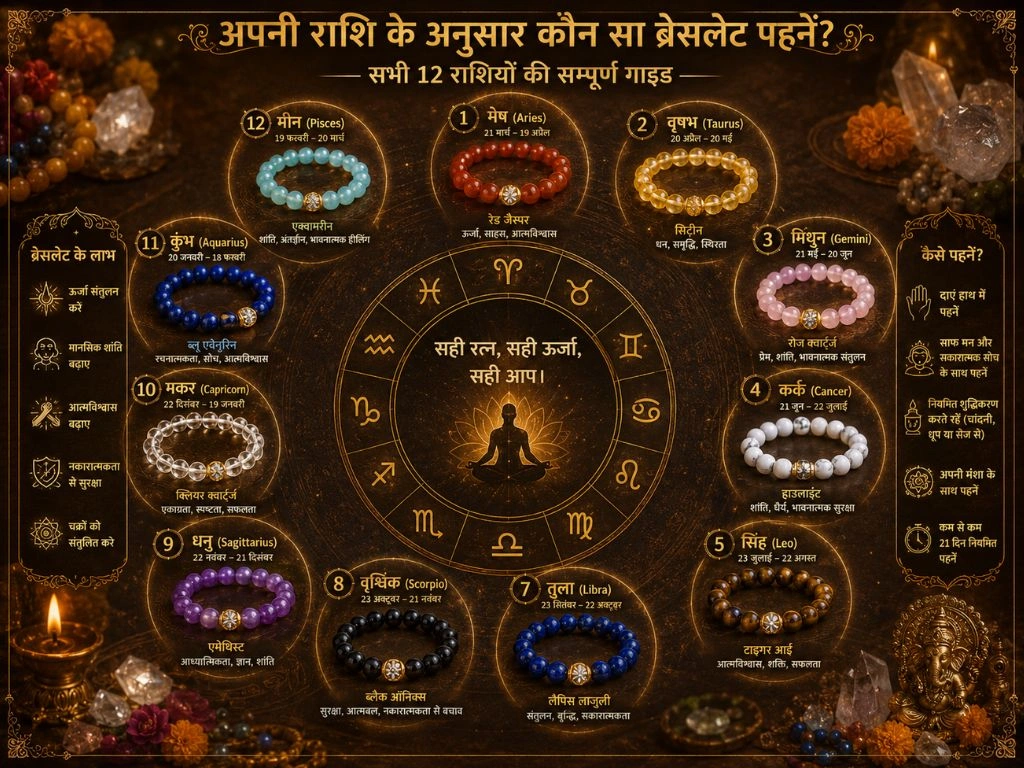 अपनी राशि के लिए कौन सा पत्थर पहनें