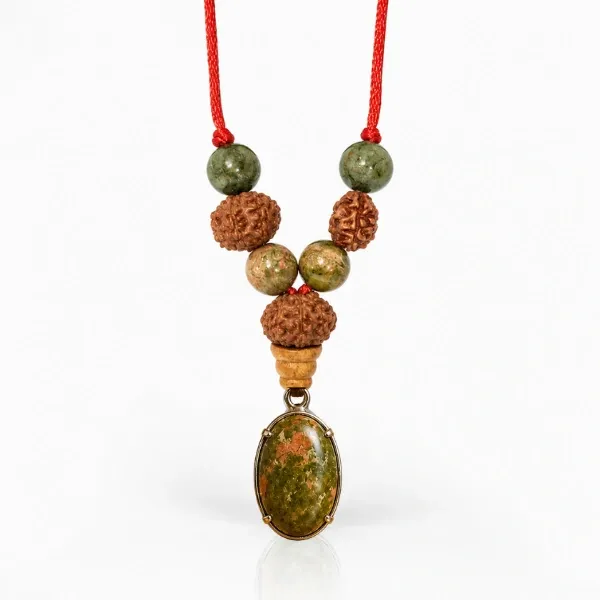 Virgo (Kanya) Rashi Pendant — Clarity, Healing & Mercury Energy