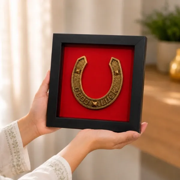 Brass Horse Shoe (Ghode Ki Naal) - Good Luck & Vastu Protection