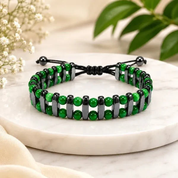 Green Tiger Eye Bracelet