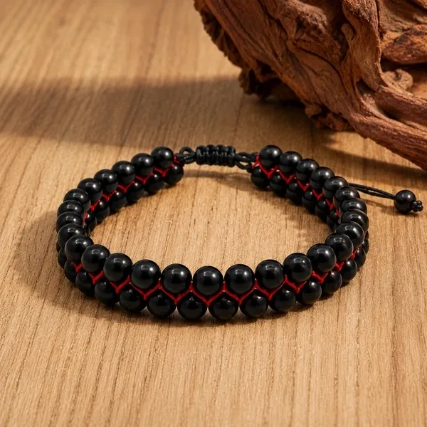 Small Bead Karungali Bracelet